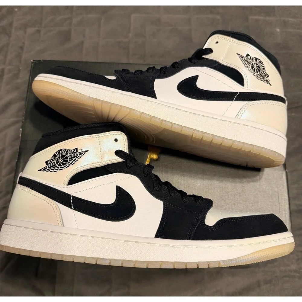 JORDAN 1 MID SE “DIAMOND SHORTS” SIZE 10M